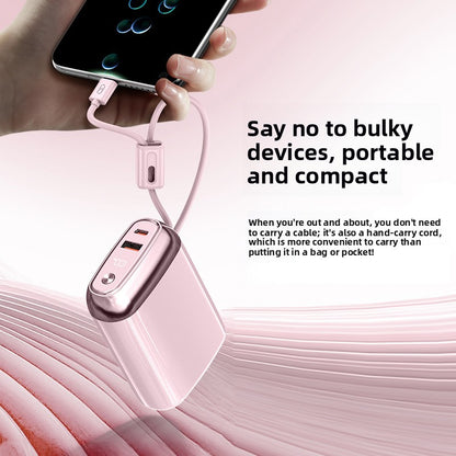 Mini Fast-Charging Power Bank with Large Capacity