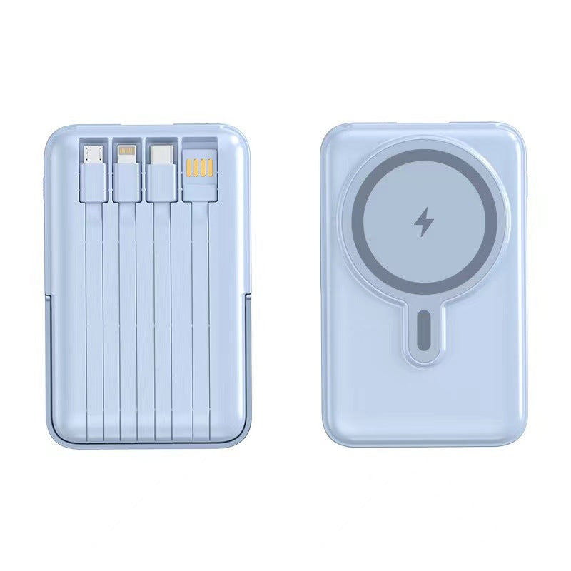 Magnetic Power Bank with Digital Display and Fast Charging