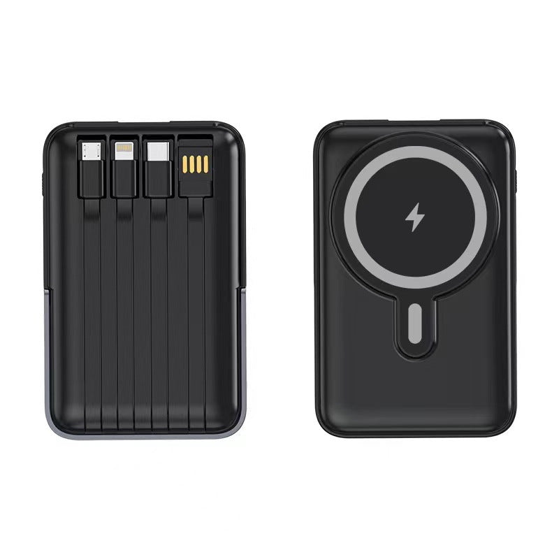 Magnetic Power Bank with Digital Display and Fast Charging