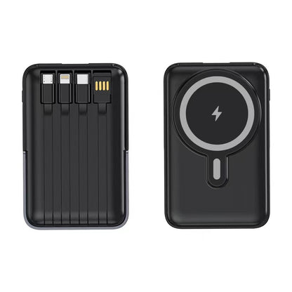Magnetic Power Bank with Digital Display and Fast Charging