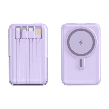 Magnetic Power Bank with Digital Display and Fast Charging
