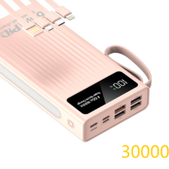 Portable Power Bank with Fast Charging