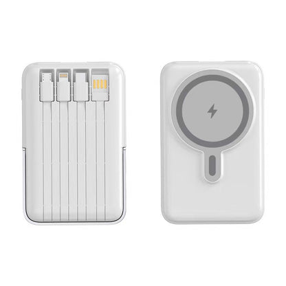Magnetic Power Bank with Digital Display and Fast Charging