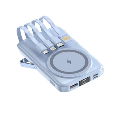 Magnetic Power Bank with Digital Display and Fast Charging