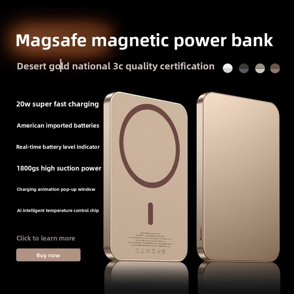 Ultra Thin Magnetic Power Bank
