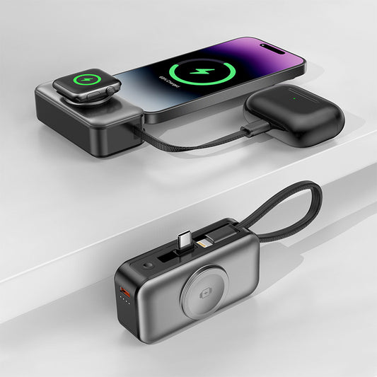 Magnetic Wireless Power Bank with Fast Charging